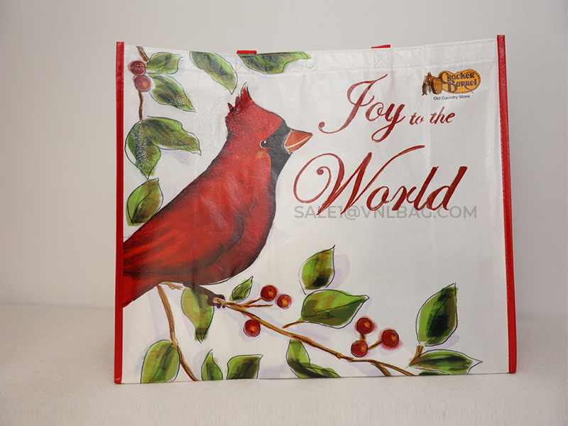 Non Woven laminated with X sewing inside